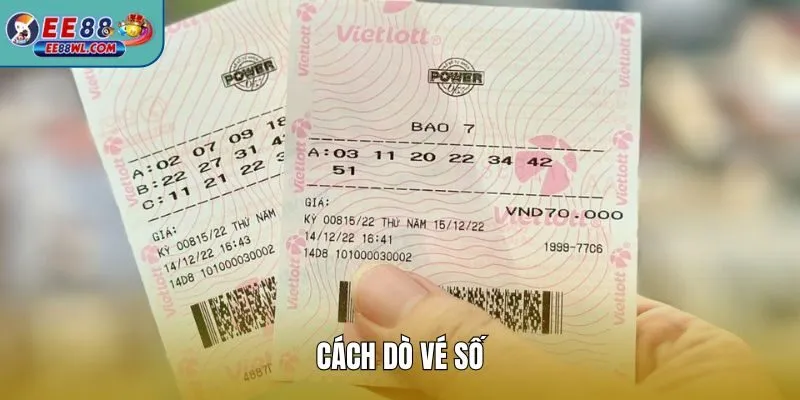 Cách Dò Vé Số